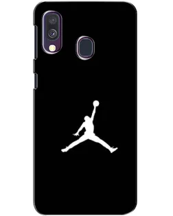 Чехол для Samsung Galaxy A40 2019 (A405F) с картинкой «Jordan Silhouette»