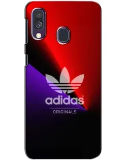 Чехол для Samsung Galaxy A40 2019 (A405F) с картинкой «Adidas Red Neon» Чехол для Samsung Galaxy A40 2019 (A405F) с картинкой «Adidas Red Neon»