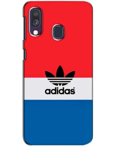 Чехол для Samsung Galaxy A40 2019 (A405F) с картинкой «Ретро блоки Adidas» Чехол для Samsung Galaxy A40 2019 (A405F) с картинкой «Ретро блоки Adidas»