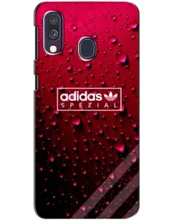 Чехол для Samsung Galaxy A40 2019 (A405F) с картинкой «Adidas Gold Marble»