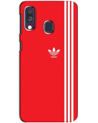 Чехол для Samsung Galaxy A40 2019 (A405F) с картинкой «Красный минимализм Adidas» Чехол для Samsung Galaxy A40 2019 (A405F) с картинкой «Красный минимализм Adidas»