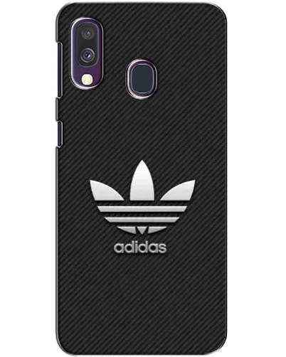 Чехол для Samsung Galaxy A40 2019 (A405F) с картинкой «Adidas Карбоновая текстура» Чехол для Samsung Galaxy A40 2019 (A405F) с картинкой «Adidas Карбоновая текстура»