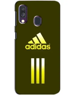 Чехол для Samsung Galaxy A40 2019 (A405F) с картинкой «Оливковый градиент Adidas»