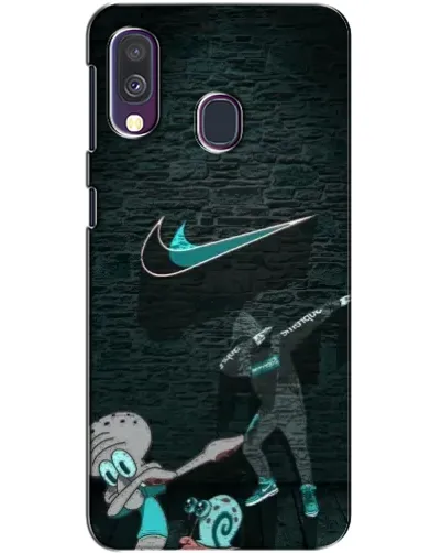 Чехол для Samsung Galaxy A40 2019 (A405F) с картинкой «Спортивный арт Nike» Чехол для Samsung Galaxy A40 2019 (A405F) с картинкой «Спортивный арт Nike»
