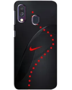 Чехол для Samsung Galaxy A40 2019 (A405F) с картинкой «Абстрактный дизайн Nike»