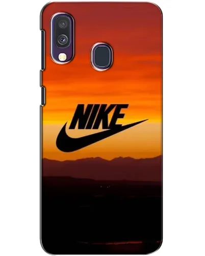 Чехол для Samsung Galaxy A40 2019 (A405F) с картинкой «Nike — вечерний горизонт» Чехол для Samsung Galaxy A40 2019 (A405F) с картинкой «Nike — вечерний горизонт»