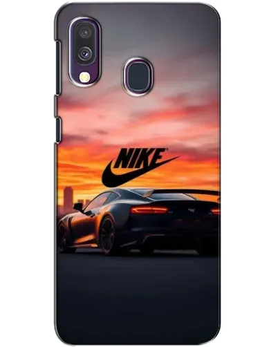 Чехол для Samsung Galaxy A40 2019 (A405F) с картинкой «Nike и суперкар» Чехол для Samsung Galaxy A40 2019 (A405F) с картинкой «Nike и суперкар»