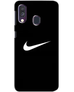 Чехол для Samsung Galaxy A40 2019 (A405F) с картинкой «Минималистический Найк»