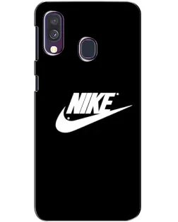 Чехол для Samsung Galaxy A40 2019 (A405F) с картинкой «Мазки краски Nike»