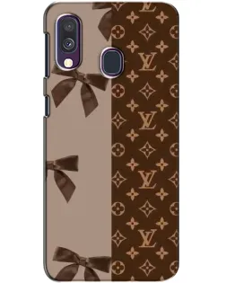 Чехол для Samsung Galaxy A40 2019 (A405F) с картинкой «Louis Vuitton — банты»