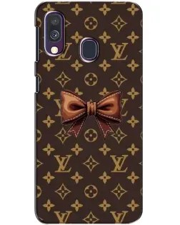 Чехол для Samsung Galaxy A40 2019 (A405F) с картинкой «LV с бантом»