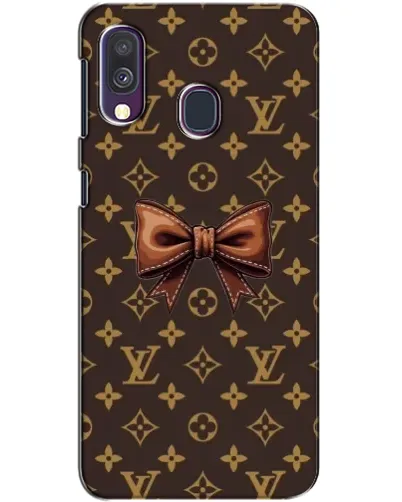 Чехол для Samsung Galaxy A40 2019 (A405F) с картинкой «LV с бантом»