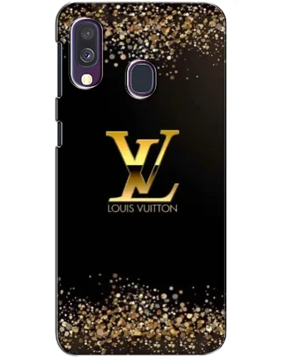 Чехол для Samsung Galaxy A40 2019 (A405F) с картинкой «LV — золотые искры»