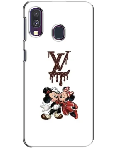 Чехол для Samsung Galaxy A40 2019 (A405F) с картинкой «LV и Микки Маус»