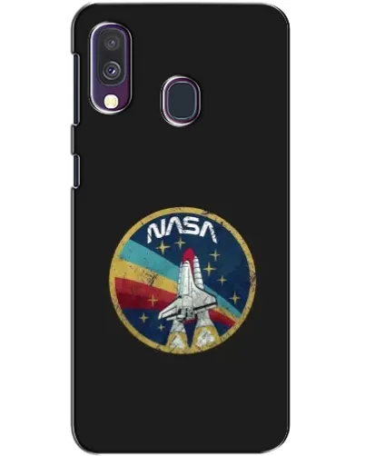 Чехол для Samsung Galaxy A40 2019 (A405F) с картинкой «NASA — эмблема миссии» Чехол для Samsung Galaxy A40 2019 (A405F) с картинкой «NASA — эмблема миссии»