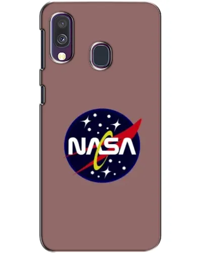 Чехол для Samsung Galaxy A40 2019 (A405F) с картинкой «NASA — ретро космос» Чехол для Samsung Galaxy A40 2019 (A405F) с картинкой «NASA — ретро космос»