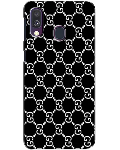 Чехол для Samsung Galaxy A40 2019 (A405F) с картинкой «Gucci — сетчатый паттерн»