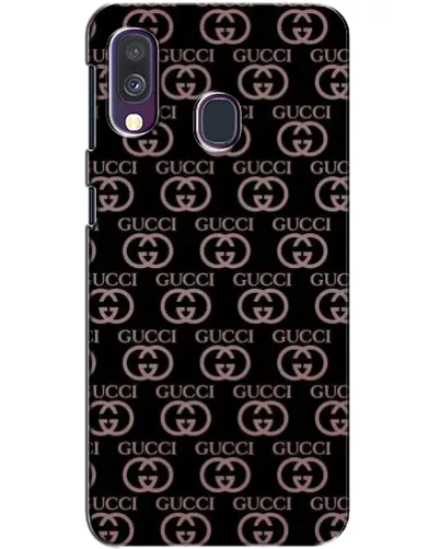 Чехол для Samsung Galaxy A40 2019 (A405F) с картинкой «Классическая монограмма Gucci»