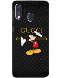 Чехол для Samsung Galaxy A40 2019 (A405F) с картинкой «Микки Маус Gucci»