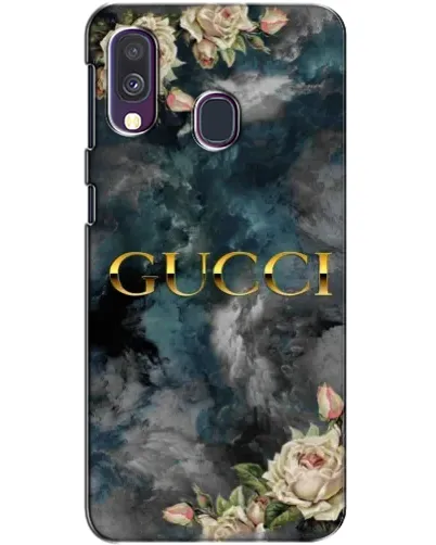 Чехол для Samsung Galaxy A40 2019 (A405F) с картинкой «Абстрактные цветы Gucci»