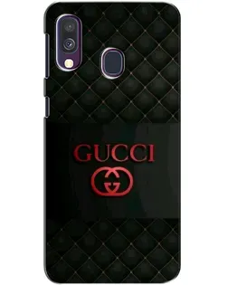 Чехол для Samsung Galaxy A40 2019 (A405F) с картинкой «Gucci — стеганый черный»