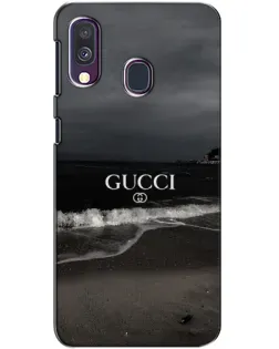 Чехол для Samsung Galaxy A40 2019 (A405F) с картинкой «Gucci — морской прибой»