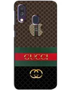 Чехол для Samsung Galaxy A40 2019 (A405F) с картинкой «Gucci — брендированный десерт»