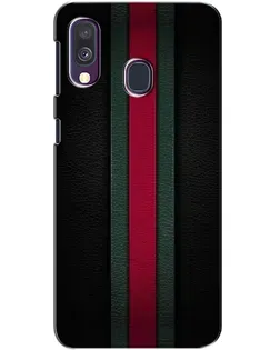 Чехол для Samsung Galaxy A40 2019 (A405F) с картинкой «Gucci — неоновая линия»