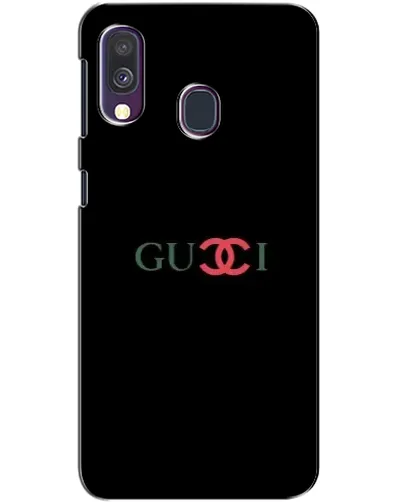 Чехол для Samsung Galaxy A40 2019 (A405F) с картинкой «Gucci — красный градиент»