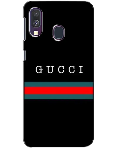 Чехол для Samsung Galaxy A40 2019 (A405F) с картинкой «Gucci — красный пояс»