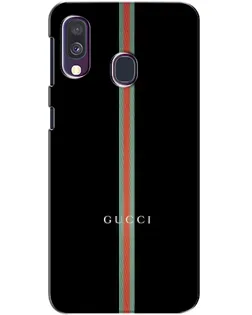 Чехол для Samsung Galaxy A40 2019 (A405F) с картинкой «Gucci — строгая линия»