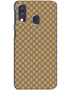 Чехол для Samsung Galaxy A40 2019 (A405F) с картинкой «Gucci — классический беж»