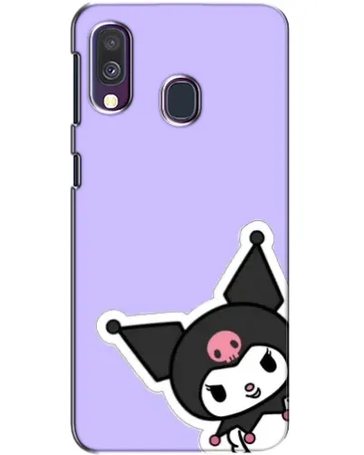 Чехол для Samsung Galaxy A40 2019 (A405F) с картинкой «Забавная Kuromi» Чехол для Samsung Galaxy A40 2019 (A405F) с картинкой «Забавная Kuromi»