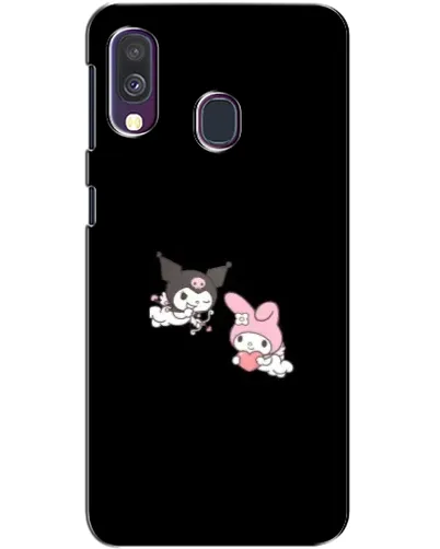 Чехол для Samsung Galaxy A40 2019 (A405F) с картинкой «My Melody и Kuromi» Чехол для Samsung Galaxy A40 2019 (A405F) с картинкой «My Melody и Kuromi»