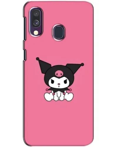 Чехол для Samsung Galaxy A40 2019 (A405F) с картинкой «Хмурая Kuromi» Чехол для Samsung Galaxy A40 2019 (A405F) с картинкой «Хмурая Kuromi»