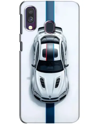 Чехол для Samsung Galaxy A40 2019 (A405F) с картинкой «Вид сверху — BMW M»