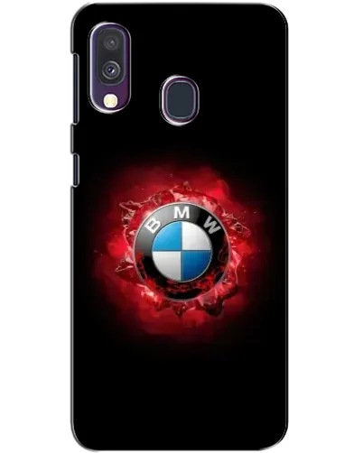Чехол для Samsung Galaxy A40 2019 (A405F) с картинкой «Логотип BMW — вспышка»