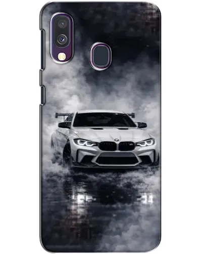 Чехол для Samsung Galaxy A40 2019 (A405F) с картинкой «BMW сквозь туман»