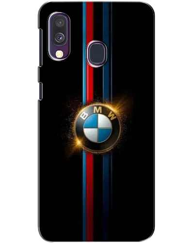 Чехол для Samsung Galaxy A40 2019 (A405F) с картинкой «BMW M-Power неон»