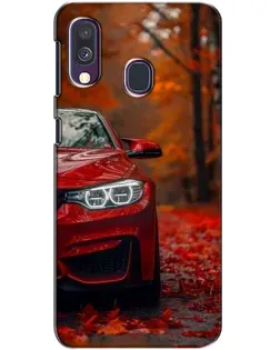 Чехол для Samsung Galaxy A40 2019 (A405F) с картинкой «Осенняя BMW M4»