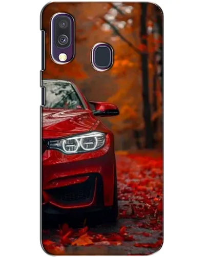 Чехол для Samsung Galaxy A40 2019 (A405F) с картинкой «Осенняя BMW M4»
