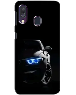 Чехол для Samsung Galaxy A40 2019 (A405F) с картинкой «BMW — ночной взгляд»