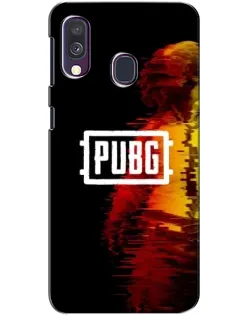 Чехол для Samsung Galaxy A40 2019 (A405F) с картинкой «Яркий логотип PUBG» Чехол для Samsung Galaxy A40 2019 (A405F) с картинкой «Яркий логотип PUBG»
