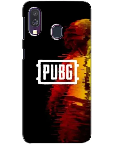 Чехол для Samsung Galaxy A40 2019 (A405F) с картинкой «Яркий логотип PUBG» Чехол для Samsung Galaxy A40 2019 (A405F) с картинкой «Яркий логотип PUBG»