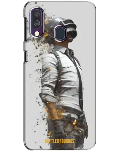 Чехол для Samsung Galaxy A40 2019 (A405F) с картинкой «PUBG — боец в пыли» Чехол для Samsung Galaxy A40 2019 (A405F) с картинкой «PUBG — боец в пыли»