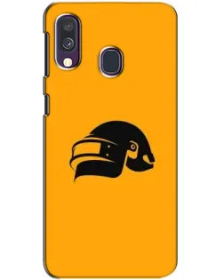 Чехол для Samsung Galaxy A40 2019 (A405F) с картинкой «PUBG — золотой шлем»