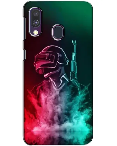 Чехол для Samsung Galaxy A40 2019 (A405F) с картинкой «PUBG — огненный воин» Чехол для Samsung Galaxy A40 2019 (A405F) с картинкой «PUBG — огненный воин»