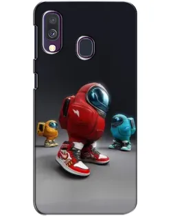 Чохол для Samsung Galaxy A40 2019 (A405F) з картинкою «Among Us — 3D стиль»