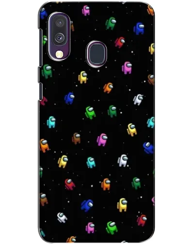 Чехол для Samsung Galaxy A40 2019 (A405F) с картинкой «Экипаж Among Us» Чехол для Samsung Galaxy A40 2019 (A405F) с картинкой «Экипаж Among Us»