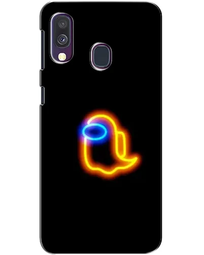Чехол для Samsung Galaxy A40 2019 (A405F) с картинкой «Among Us неоновое сияние» Чехол для Samsung Galaxy A40 2019 (A405F) с картинкой «Among Us неоновое сияние»